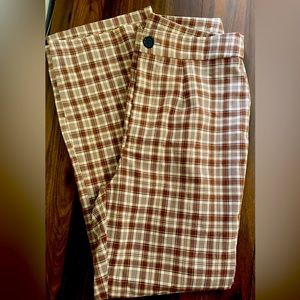 Women‘s Plaid Pants Size M
